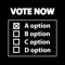 Vote now