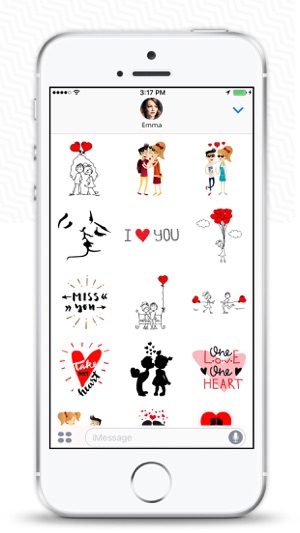 Love Stickers - for iMessage(圖2)-速報App