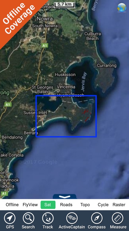 Jervis Bay National Park GPS map with guide screenshot-4