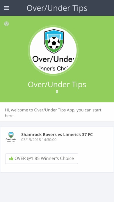 Over - Under tips screenshot 2
