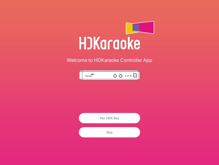 HDKaraoke Control for iPad