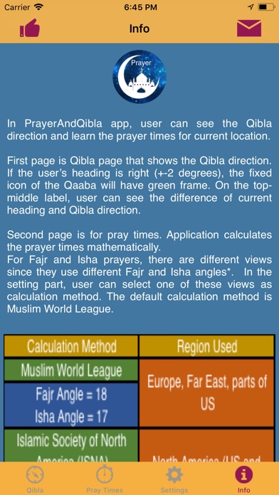 Qibla and Prayer Times screenshot 3