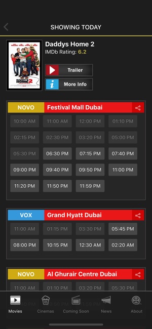 UAE Cinema Showtimes(圖2)-速報App