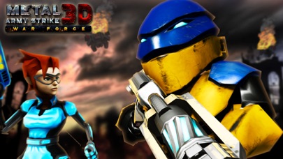 Metal Army Strike 3D War Force screenshot 2