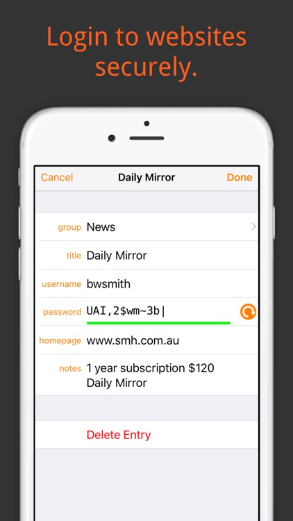 SamuraiSafe - Password Manager