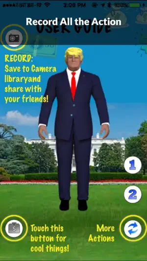 Zrzut ekranu 3 Donald Trump iphone