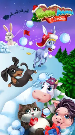Game screenshot Farm Animals Christmas apk