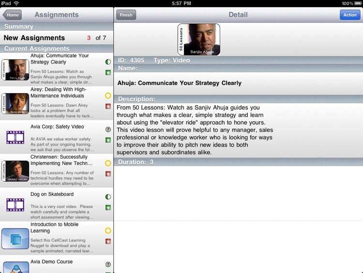CellCast App for iPad