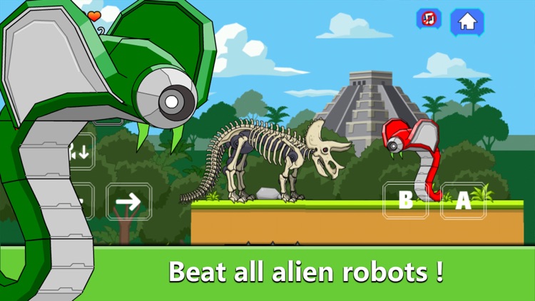 Triceratops Dinosaur Fossil Robot Age screenshot-3