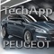 This application contains the technical characteristics of cars Peugeot, and also the general and advanced data useful for operation and maintenance
