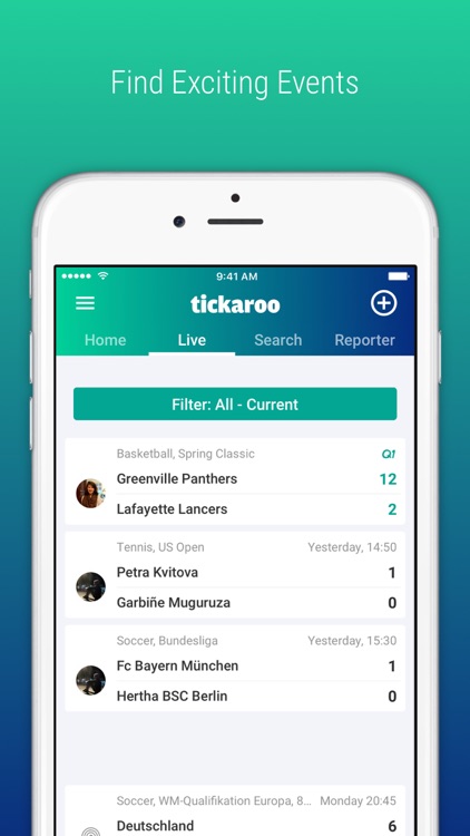 Tickaroo Livecasting for All Kinds of Events