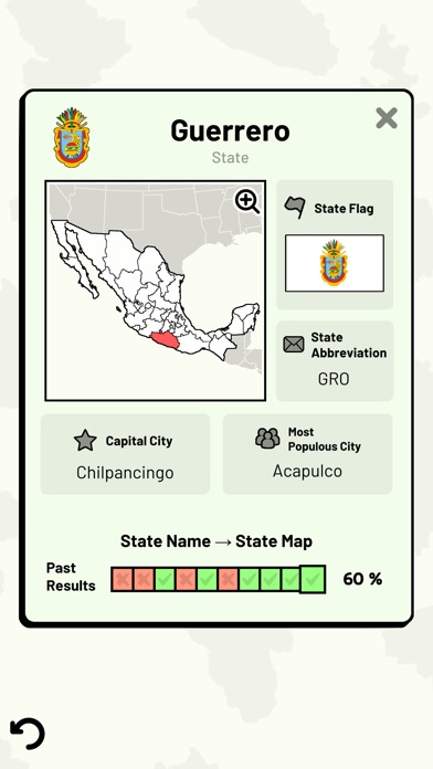 States of Mexico Quiz screenshot 3