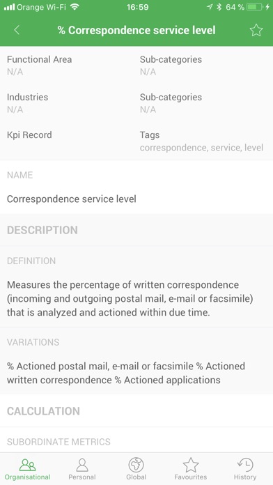 KPI Examples Library screenshot 3