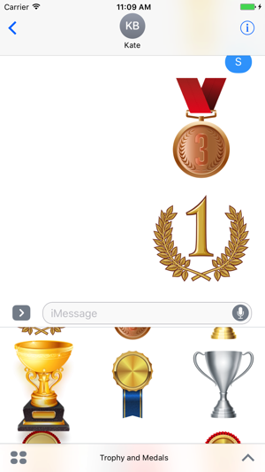 Trophy and Medals for iMessage(圖3)-速報App