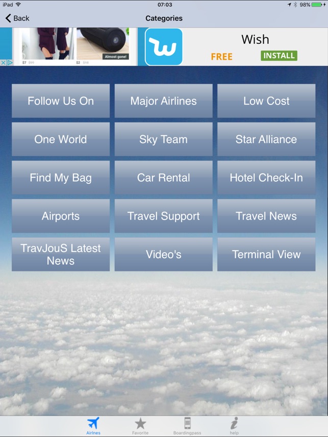 Airline Flight Check-In for the iPad(圖2)-速報App