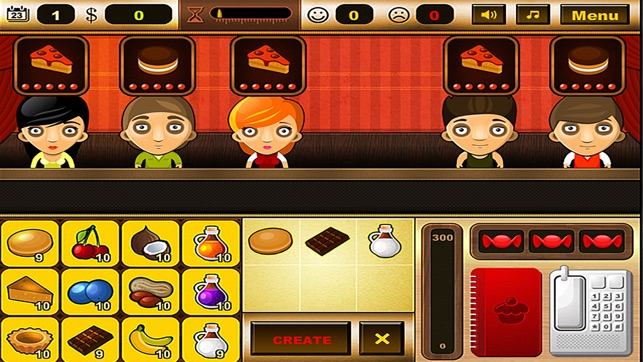 Cake Bar—Simulation Game