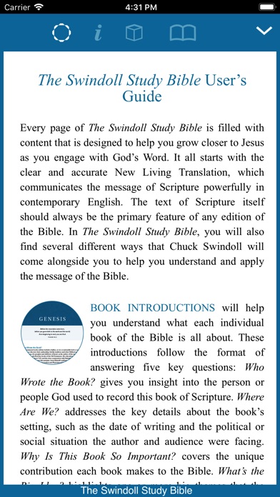 Swindoll Study Bible screenshot 2