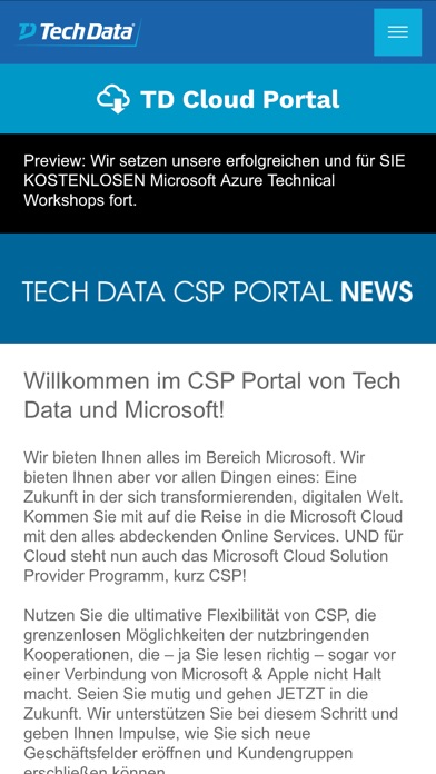 Tech Data Microsoft News app screenshot 2