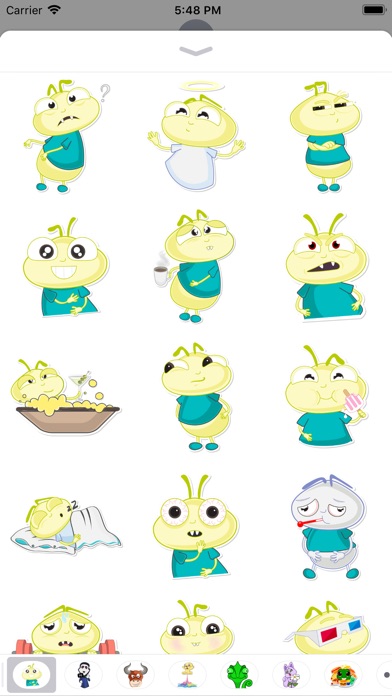 Greenbo Stickers for iMessage screenshot 2