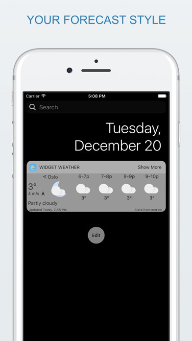 widget weather - offline forecast, your own style Screenshot 4