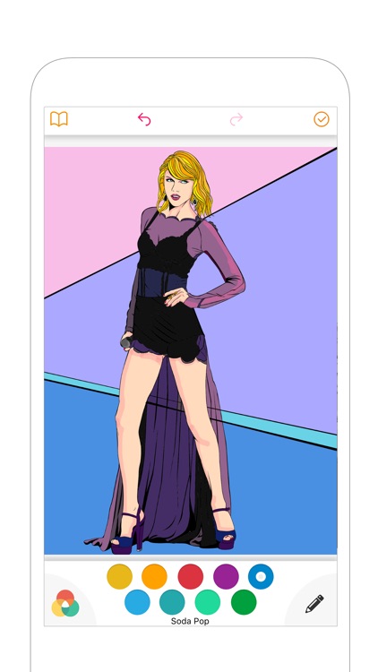 Fashion Coloring - BeautyColor screenshot-3