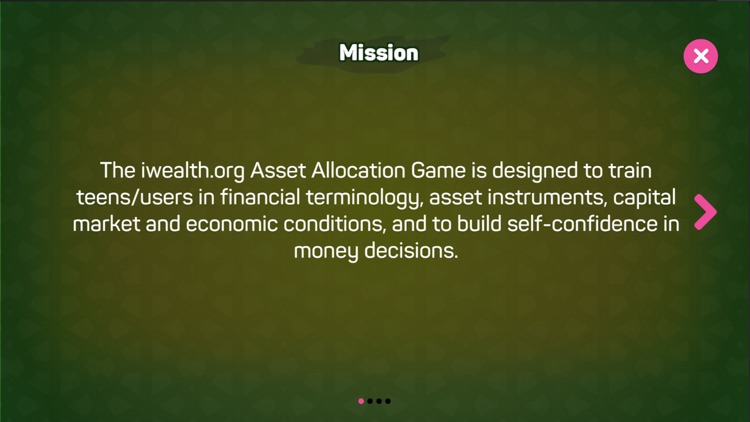 iWealth Asset Allocation Game