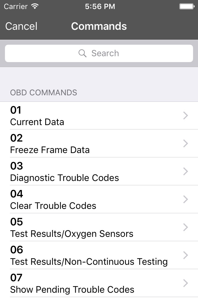 OBD Terminal for ELM327 screenshot 2