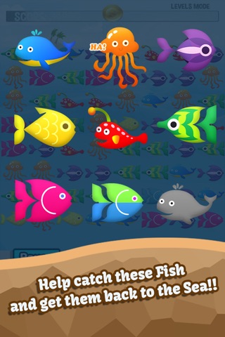 Absurd Aquarium Match 3 Puzzle screenshot 2