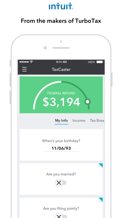TaxCaster: Tax Calculator screenshot-0