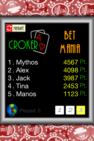 Croker (Poker Match 3) Lite screenshot 4