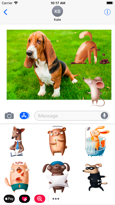 Funny Cute Animals - Emojis screenshot 2