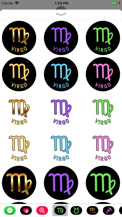 VIRGO Stickers