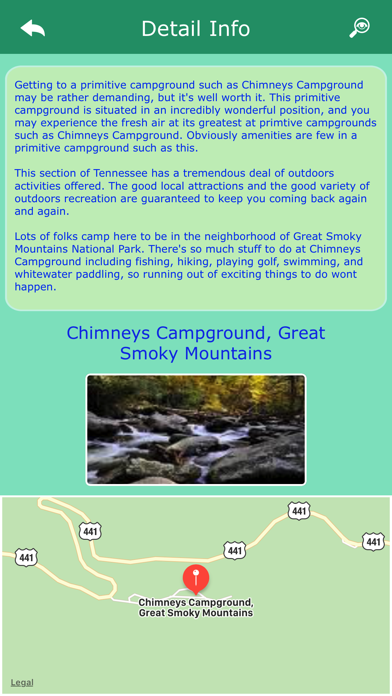 Tennessee Camping & RV Parks screenshot 3