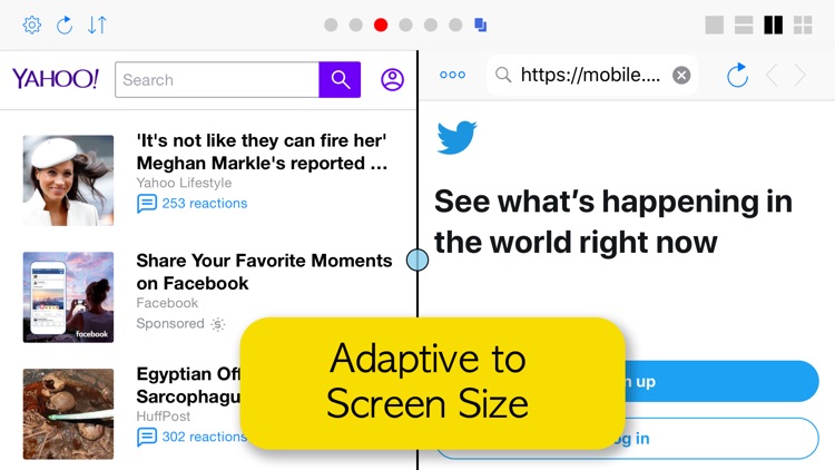 Split Screen: MultiTasking Web
