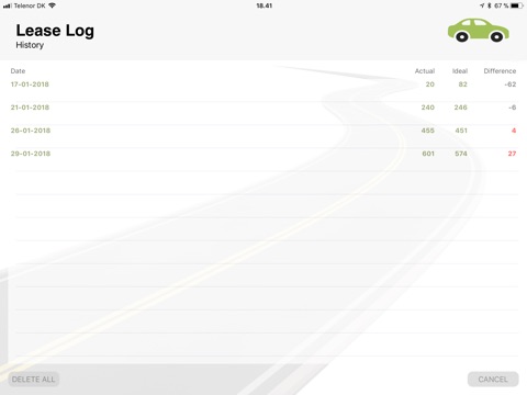 Leasing Log screenshot 4