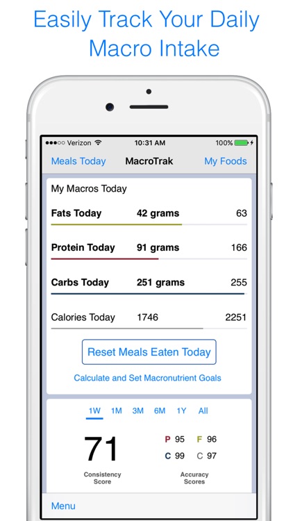 MacroTrak - Macro Tracker
