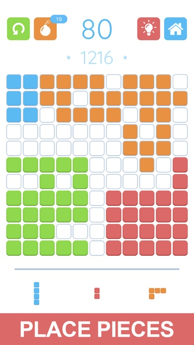 Сolor block puzzle screenshot 2