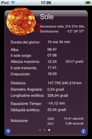 iEphemeris Pro screenshot 3