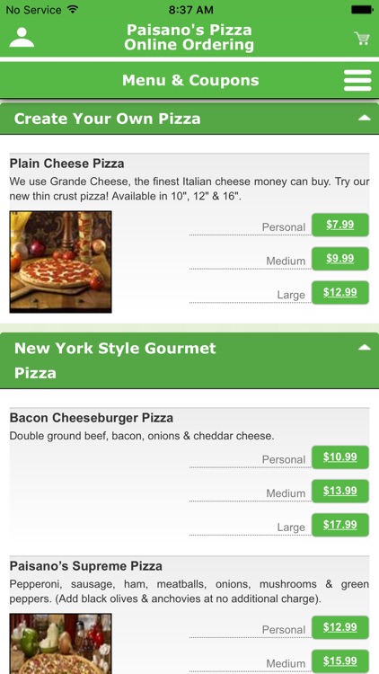 Paisano's Pizza