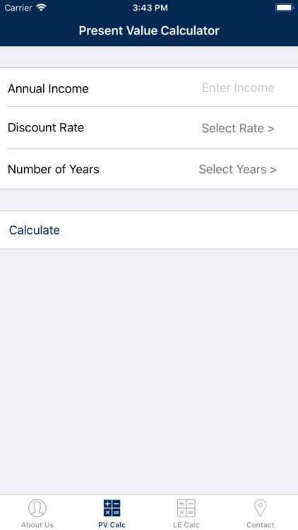 Henderson Present Value Calc screenshot-3