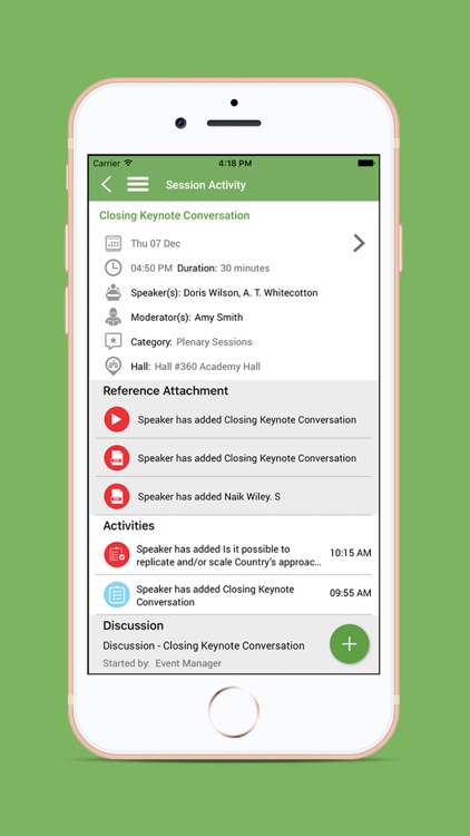 Conference Event App screenshot-3