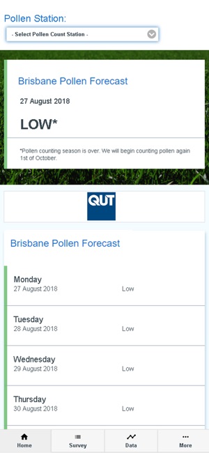 Brisbane Pollen Count(圖2)-速報App