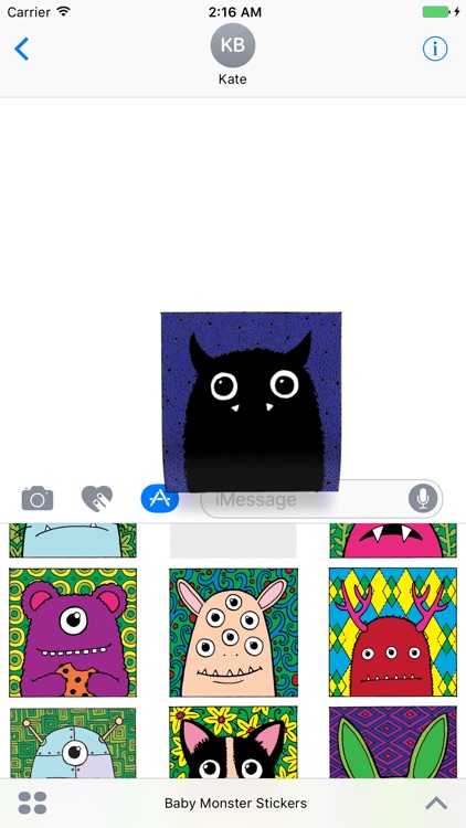 Baby Monster Stickers