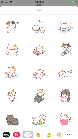 Kitty Tabby In Home Stickers(圖2)-速報App