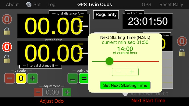 GPS Twin Odometers