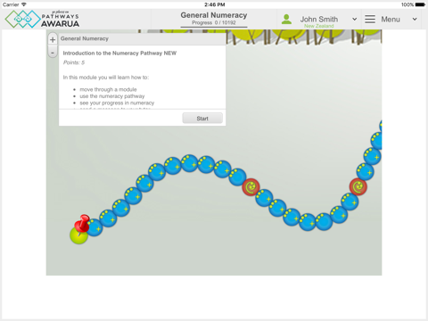 Pathways Awarua: Numeracy screenshot 2