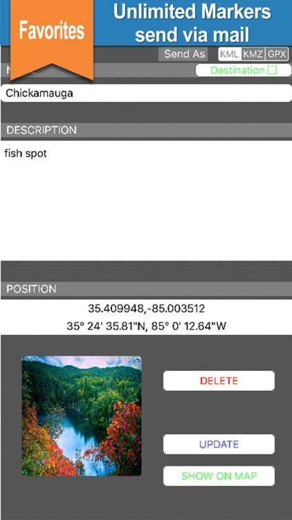 Chickamauga Lake gps offline nautical charts screenshot-4