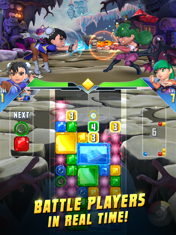 Screenshots of Puzzle Fighter for iPad