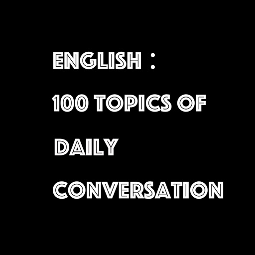 IELTS Speaking : 100 Topics icon