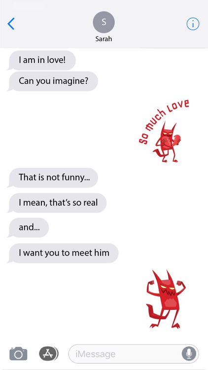 Sarcastic Devil Sticker Pack